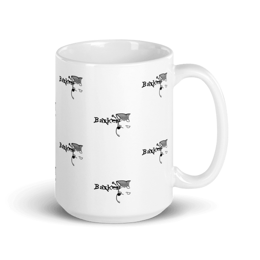 Barker Logo Glossy Mug - barkerclothing