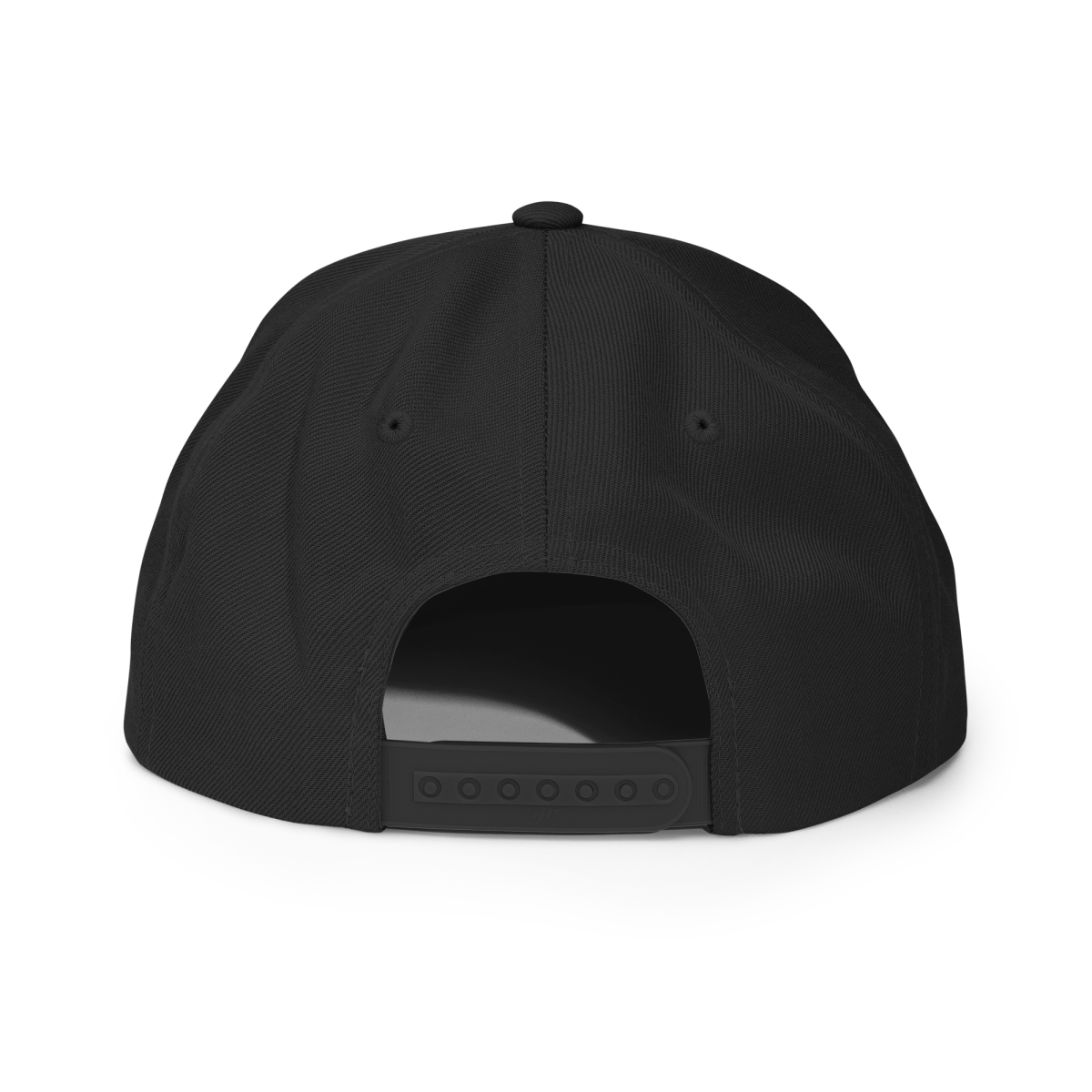 Barker's Classic Simple White Embroidered Snapback - barkerclothing