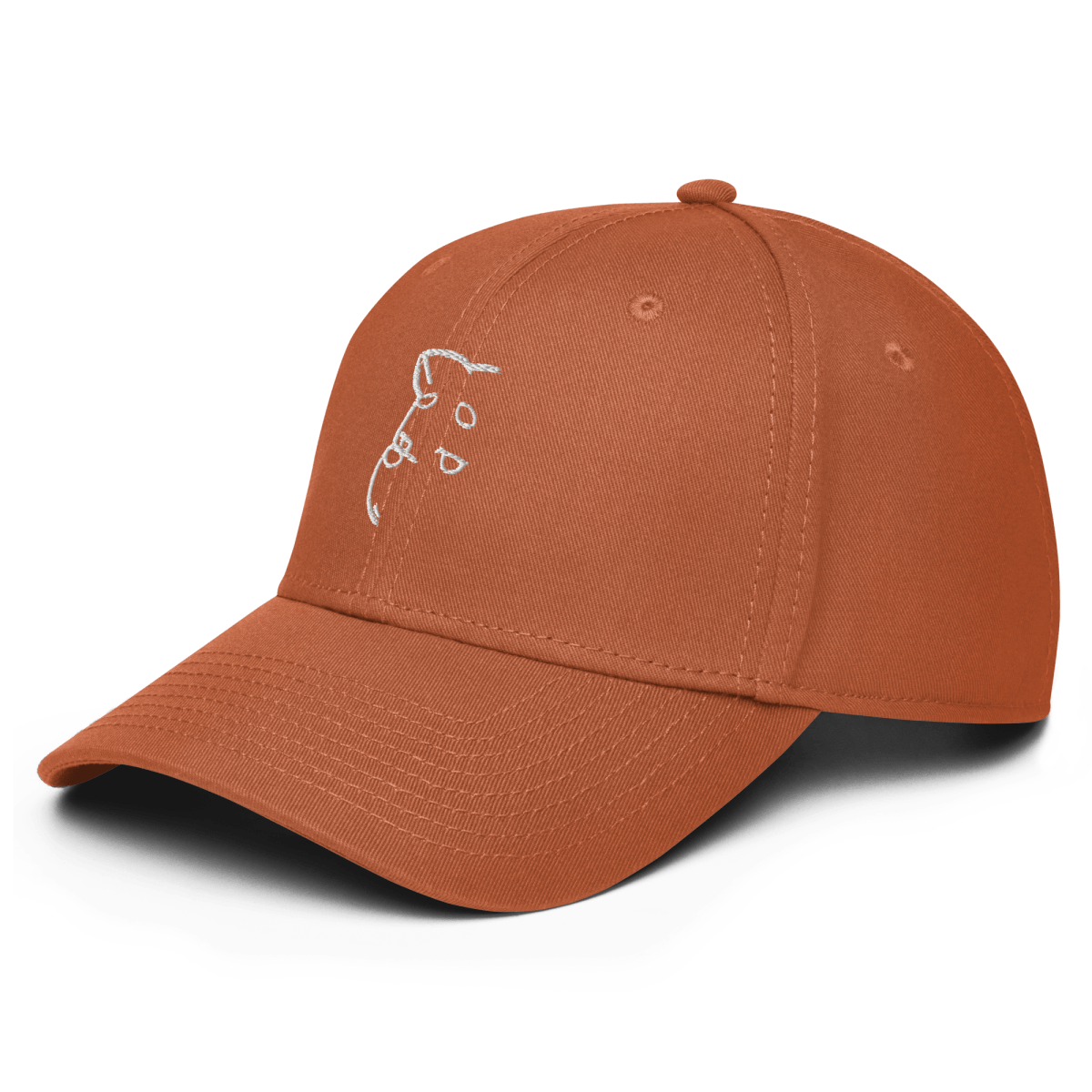 Barker's Simple White Embroidered Baseball Cap 🇦🇺🇳🇿 - barkerclothing