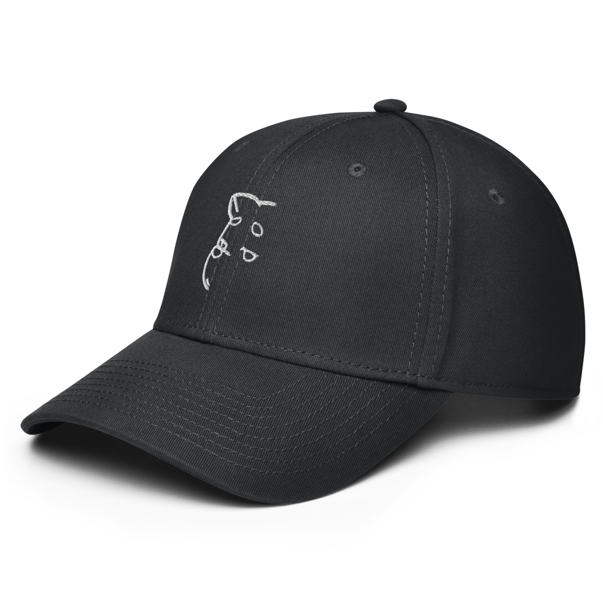 Barker's Simple White Embroidered Baseball Cap 🇦🇺🇳🇿 - barkerclothing