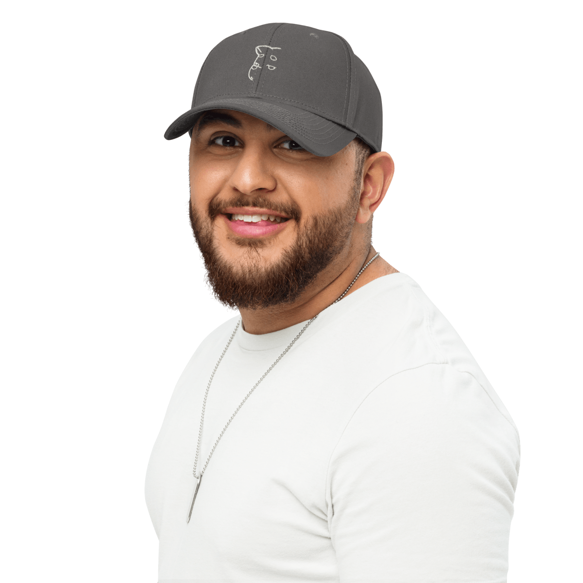 Barker's Simple White Embroidered Baseball Cap 🇦🇺🇳🇿 - barkerclothing