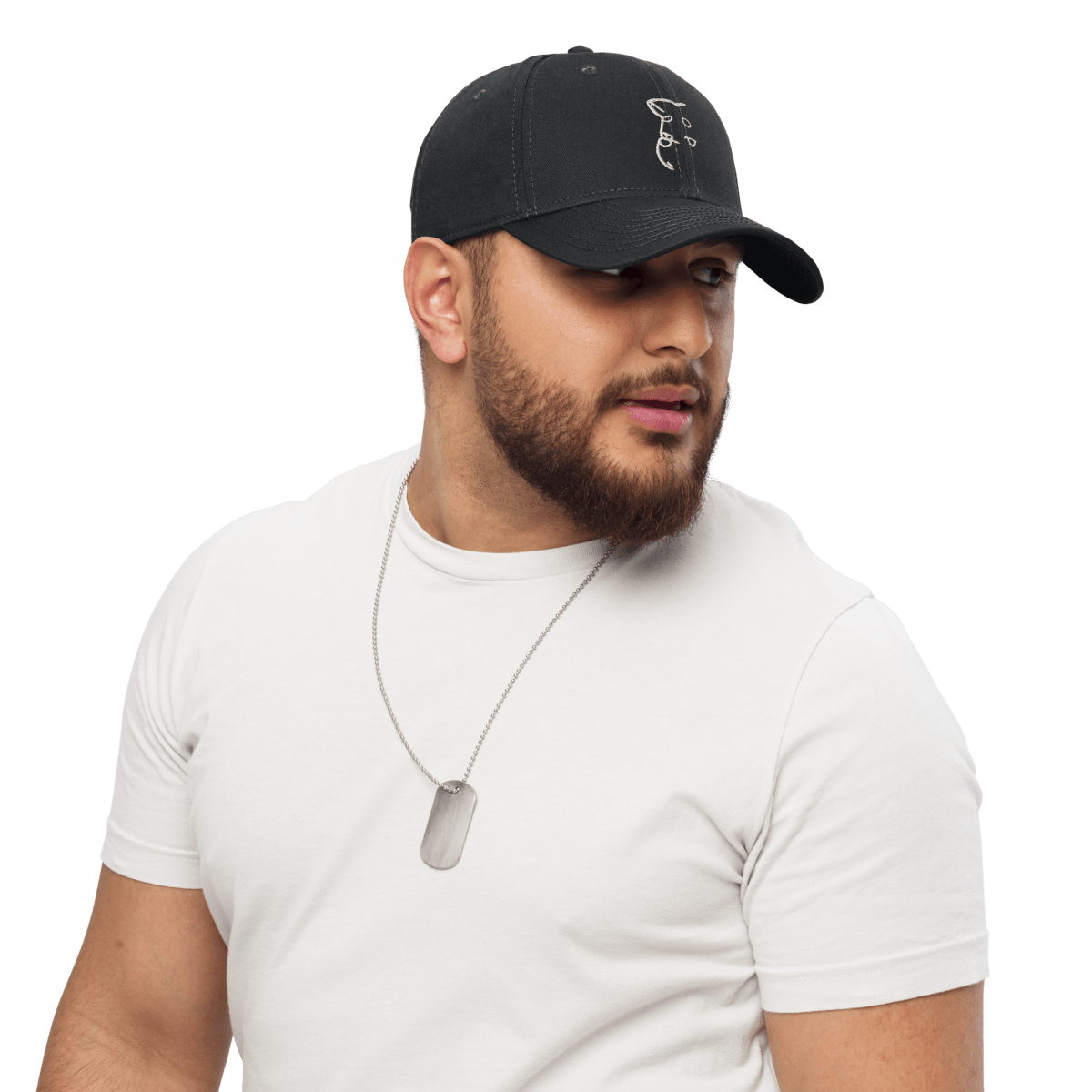 Barker's Simple White Embroidered Baseball Cap 🇦🇺🇳🇿 - barkerclothing