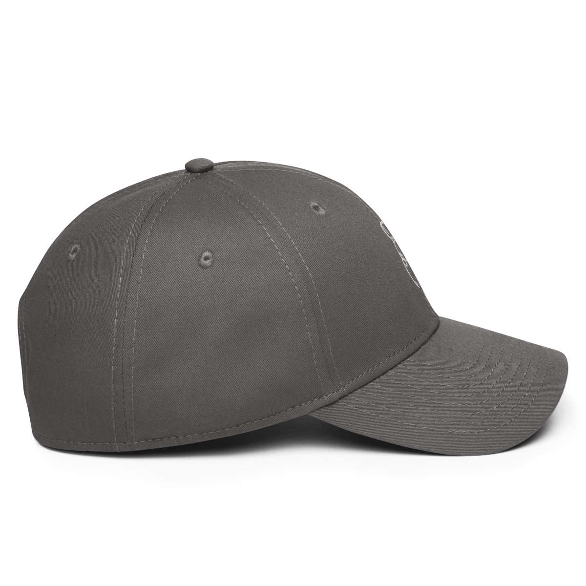Barker's Simple White Embroidered Baseball Cap 🇦🇺🇳🇿 - barkerclothing
