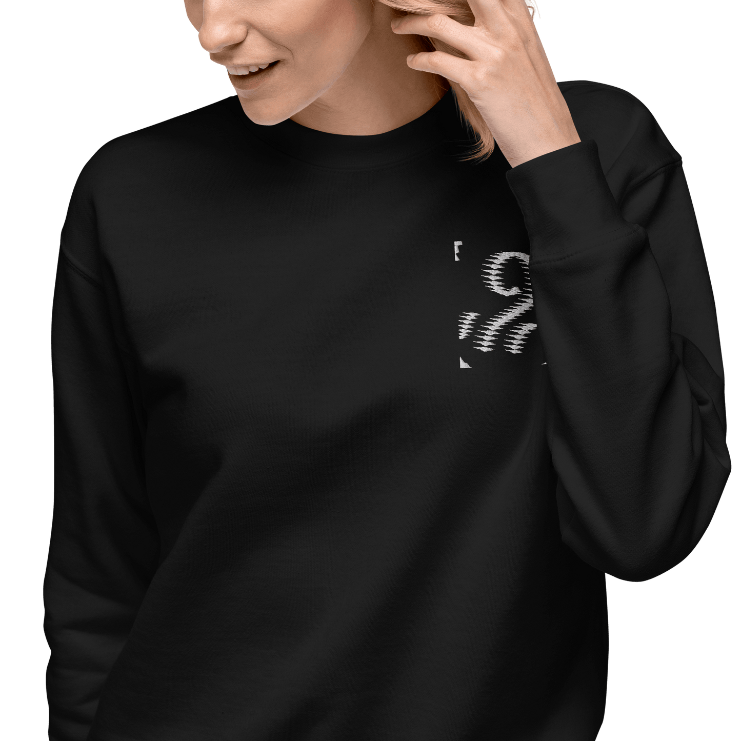 Barker's Unisex 'Abstract Flower Design' Sweatshirt - barkerclothing