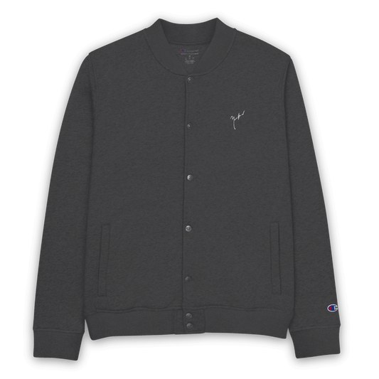 Embroidered 'Signature' Champion Bomber Jacket - barkerclothing