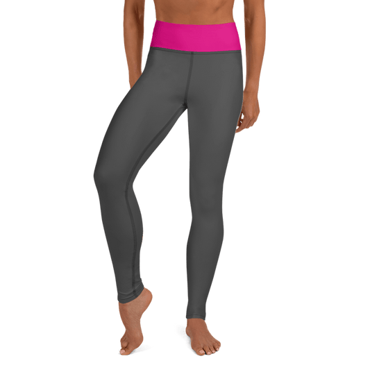 Grey and Pink Leggings - barkerclothing