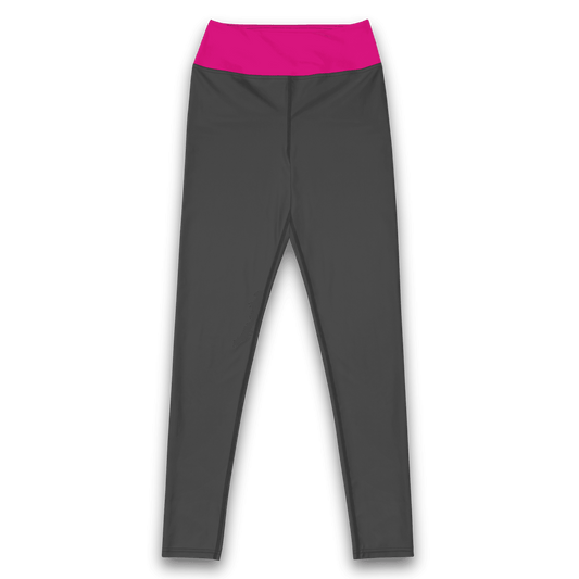 Grey and Pink Leggings - barkerclothing