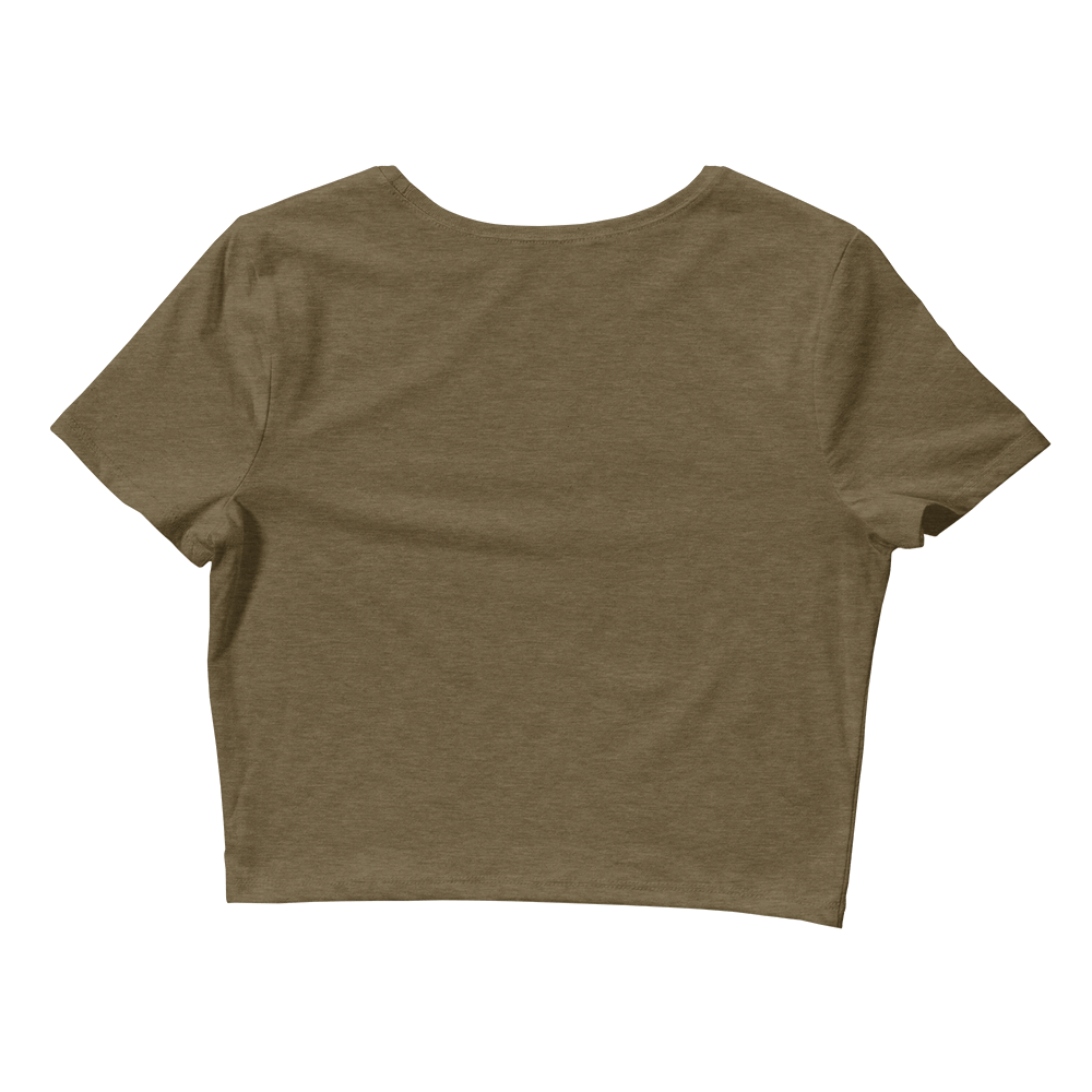 'Happy Pink Sunflower' Crop Top - barkerclothing