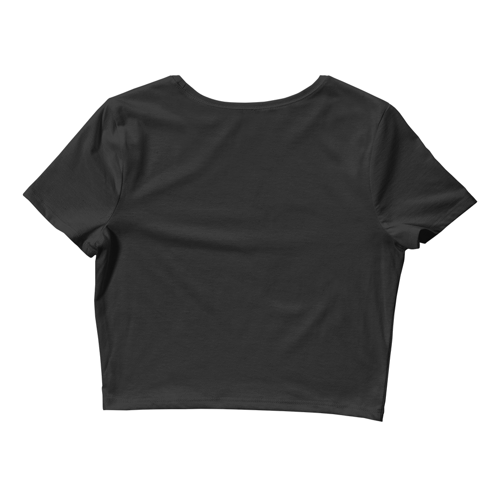 'Happy Pink Sunflower' Crop Top - barkerclothing