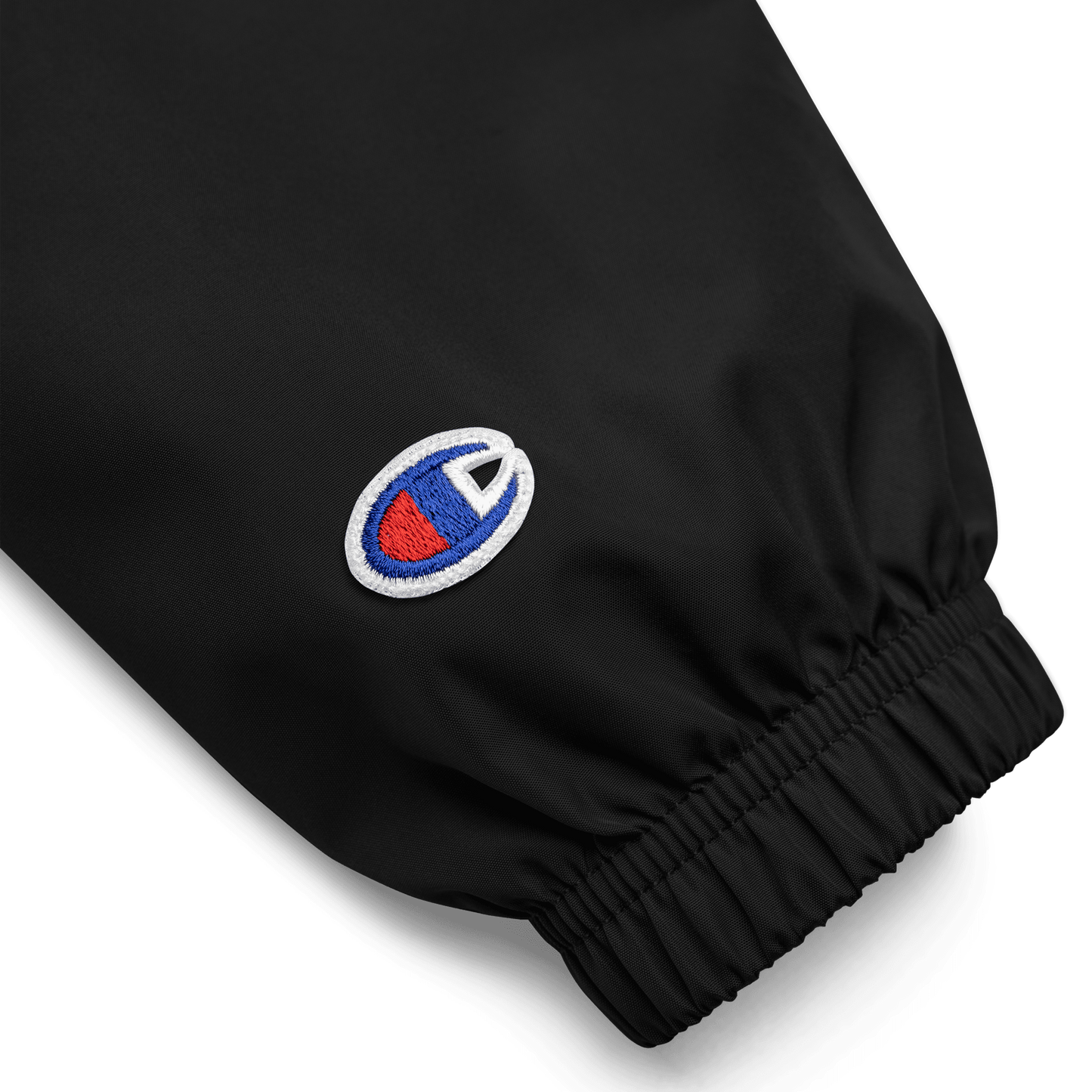 'Happy Sunflower' Embroidered Champion Packable Jacket - barkerclothing