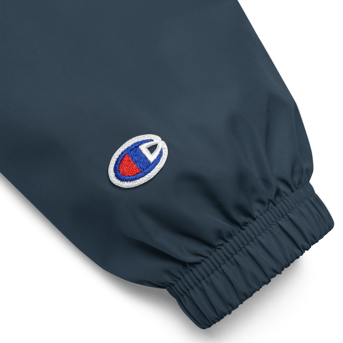 'Happy Sunflower' Embroidered Champion Packable Jacket - barkerclothing