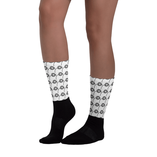 Happy Sunflower Overload Socks - barkerclothing