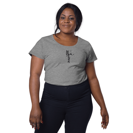 Ladies 'Barker Logo' Round Neck Tee - barkerclothing