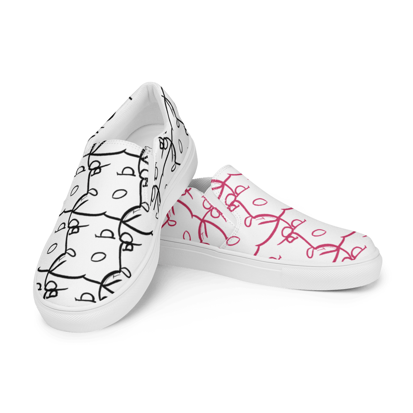 Ladies 'Can't Get Enough Barker' Slip-Ons - barkerclothing