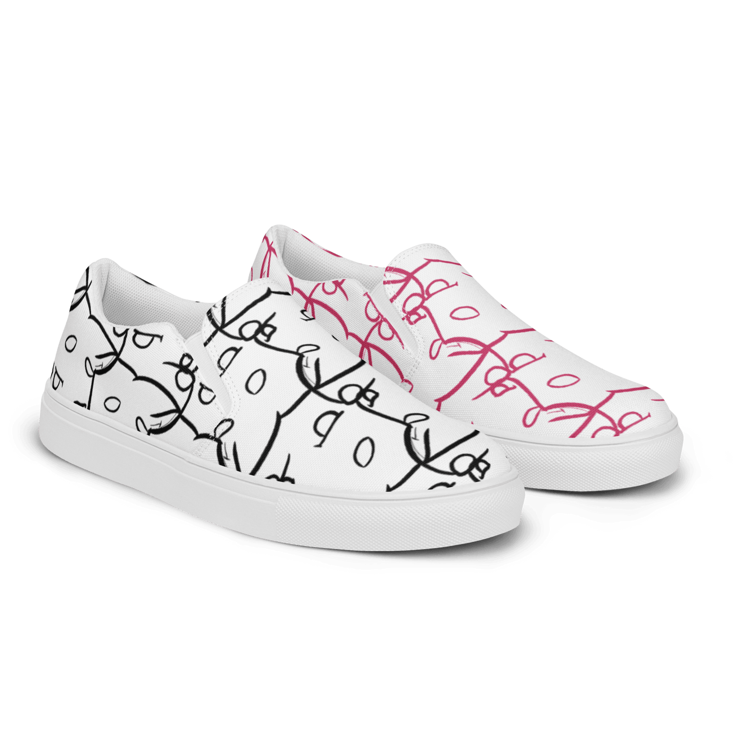 Ladies 'Can't Get Enough Barker' Slip-Ons - barkerclothing