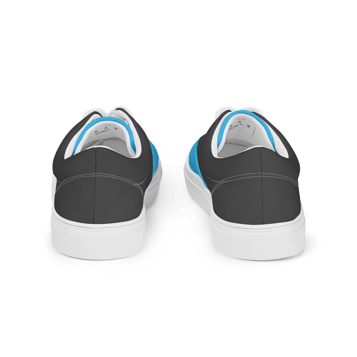 Ladies Grey & Blue Lace-Ups - barkerclothing