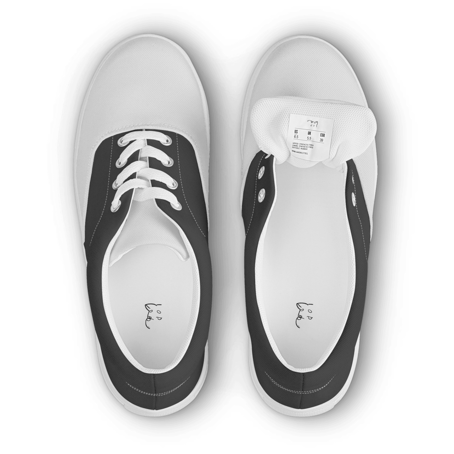 Ladies 'Misty Grey' Lace-Ups - barkerclothing
