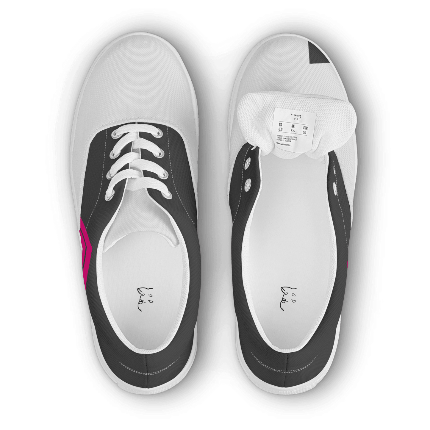 Ladies 'Misty Grey' Lace-Ups (Retro Edition) - barkerclothing