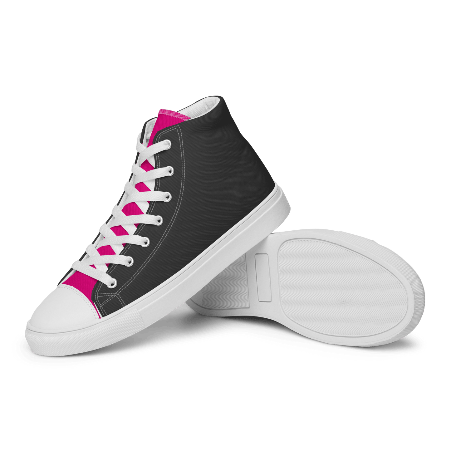 Ladies 'Pink Tongue' High Tops - barkerclothing