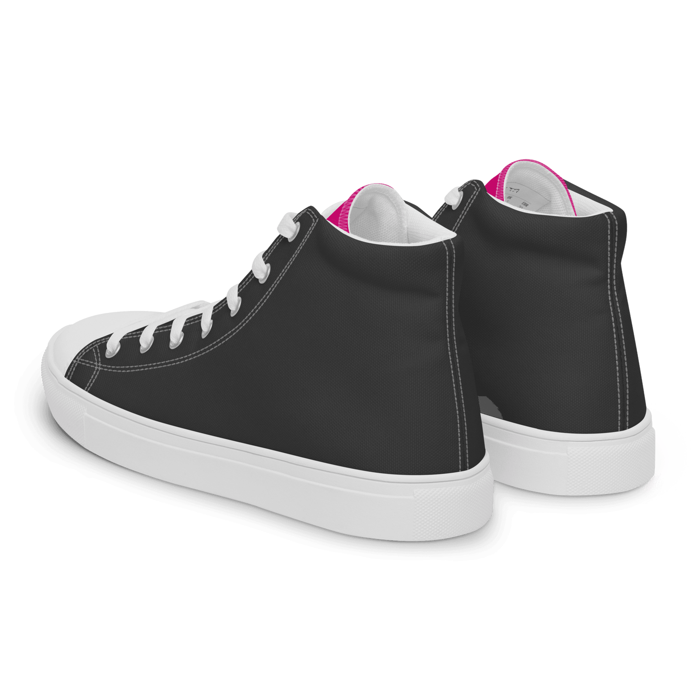 Ladies 'Pink Tongue' High Tops - barkerclothing