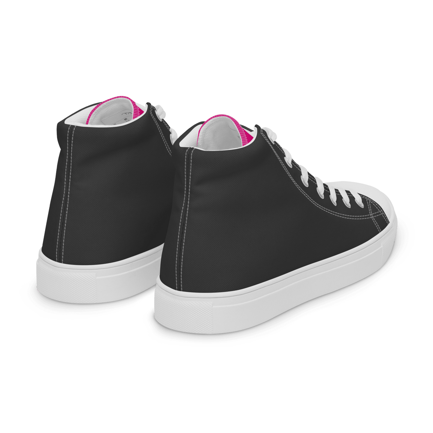Ladies 'Pink Tongue' High Tops - barkerclothing