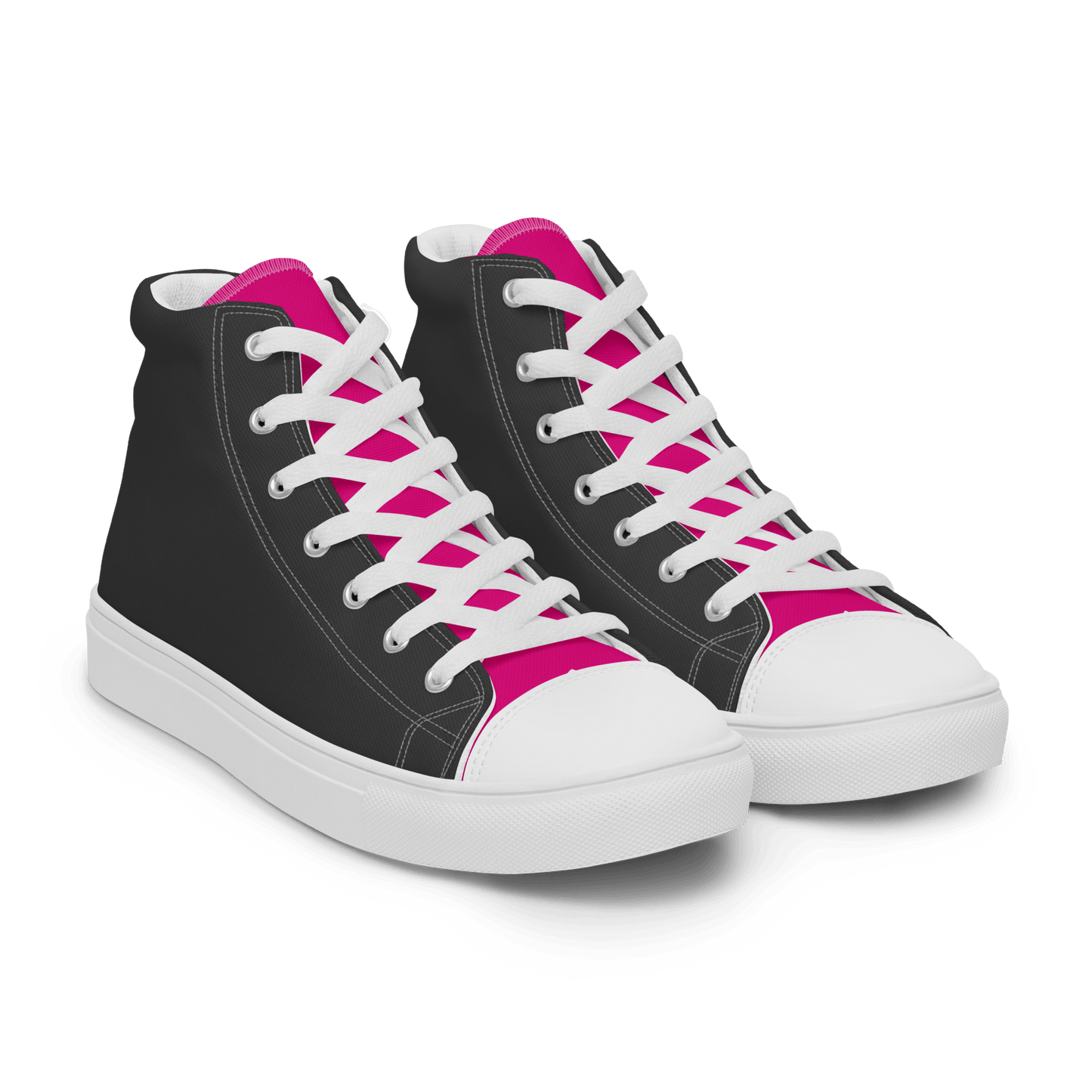 Ladies 'Pink Tongue' High Tops - barkerclothing