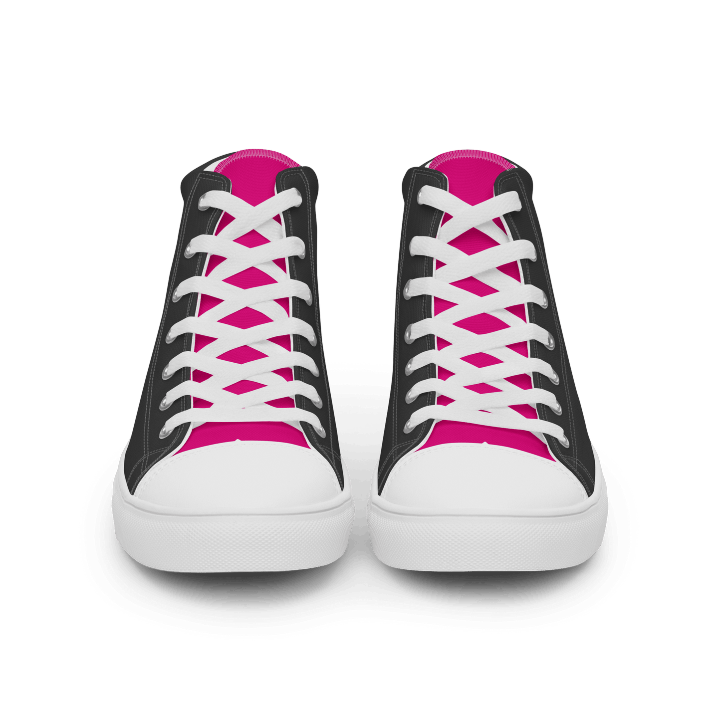 Ladies 'Pink Tongue' High Tops - barkerclothing