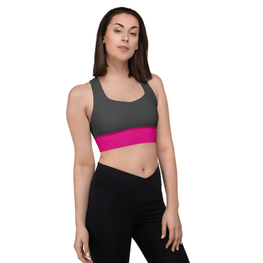 Longline sports bra - barkerclothing