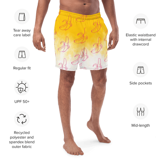 Men's 'Gone Bananas' Swim Shorts - barkerclothing