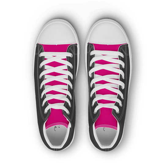 Men’s 'Pink Tongue' High Tops - barkerclothing