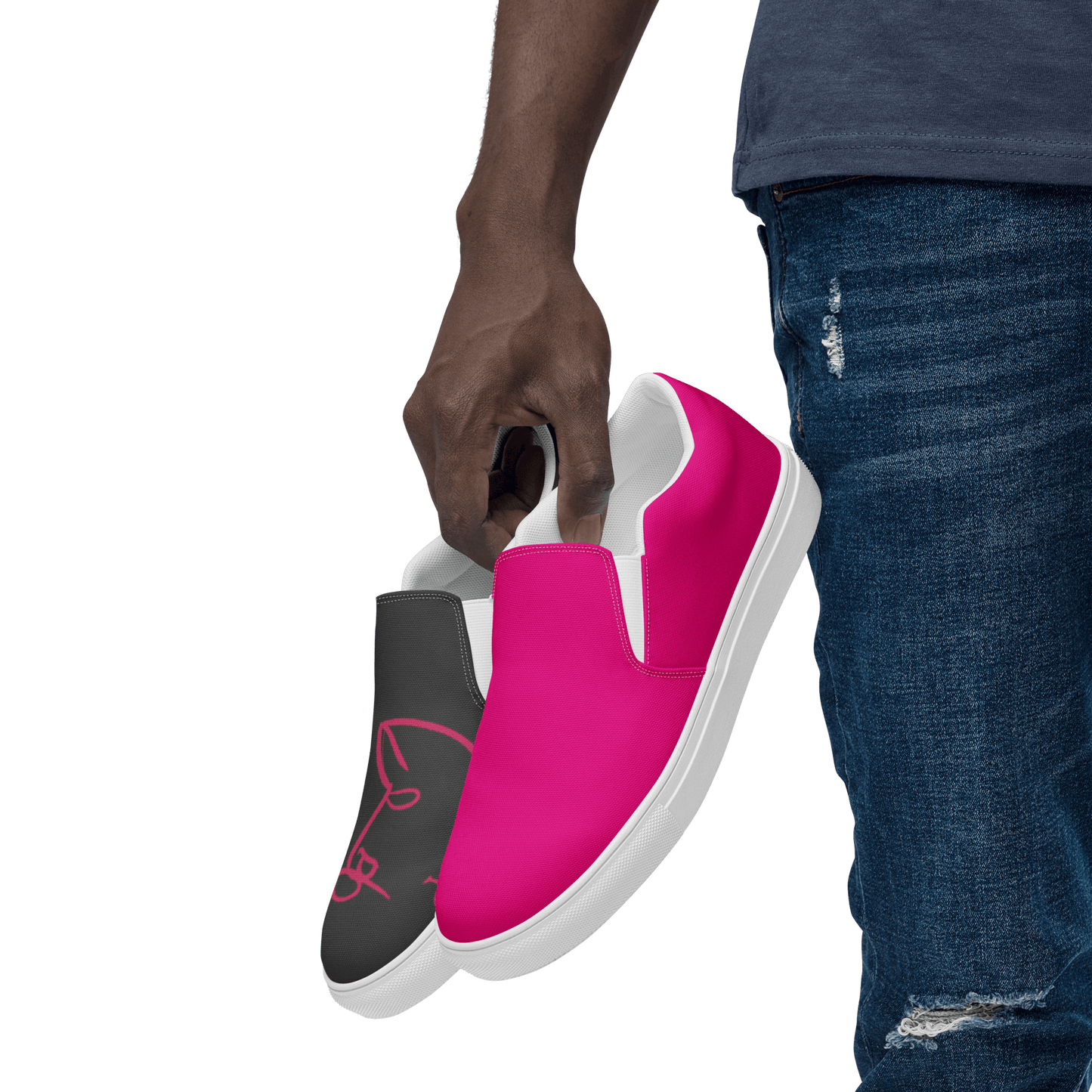 Men’s Polychromatic 'Sly Barker' Slip-ons - barkerclothing