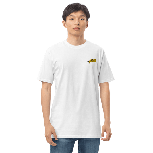 Men’s Premium 'Washed Sunflower' Tee - barkerclothing