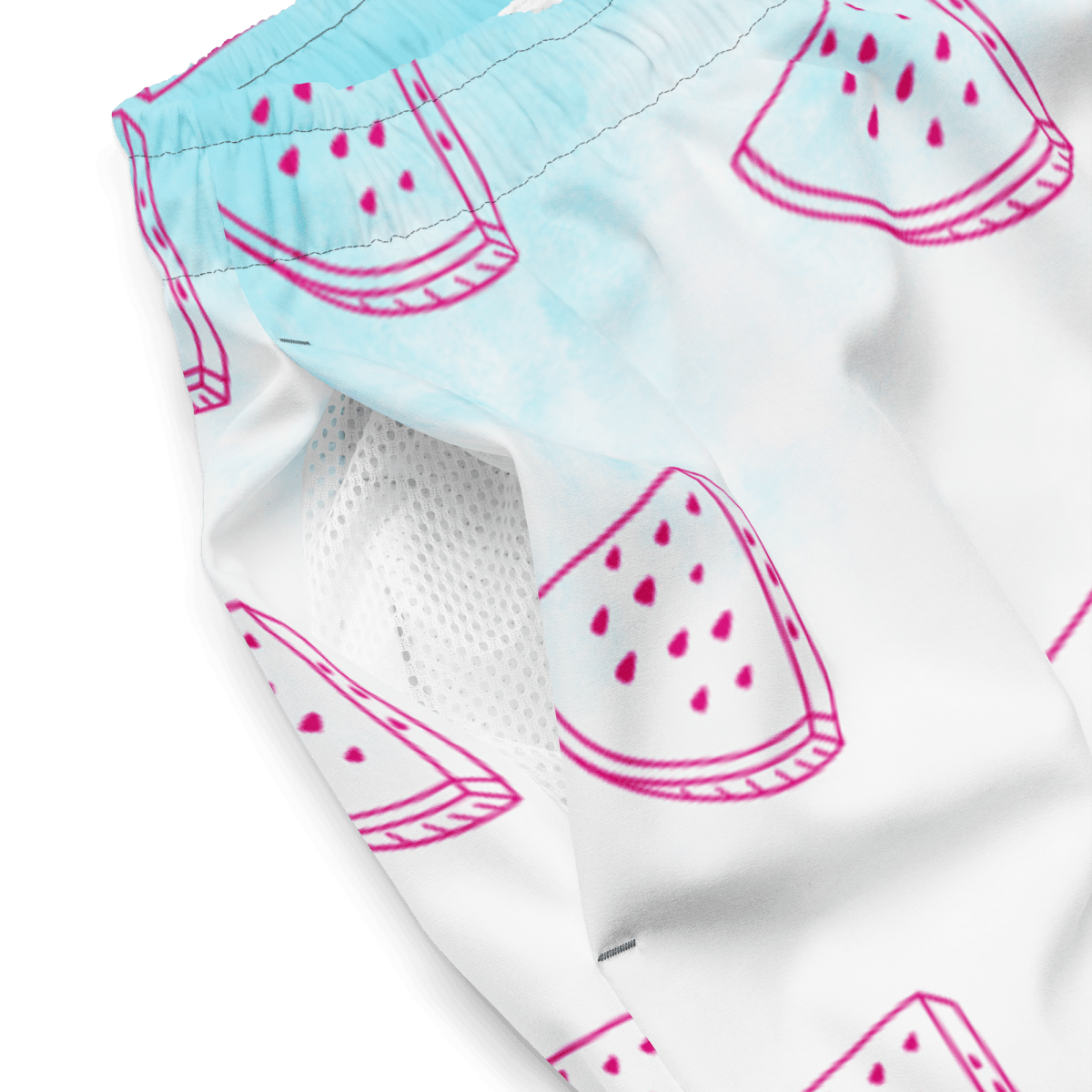 Men's 'Raining Melon' Swim Shorts - barkerclothing