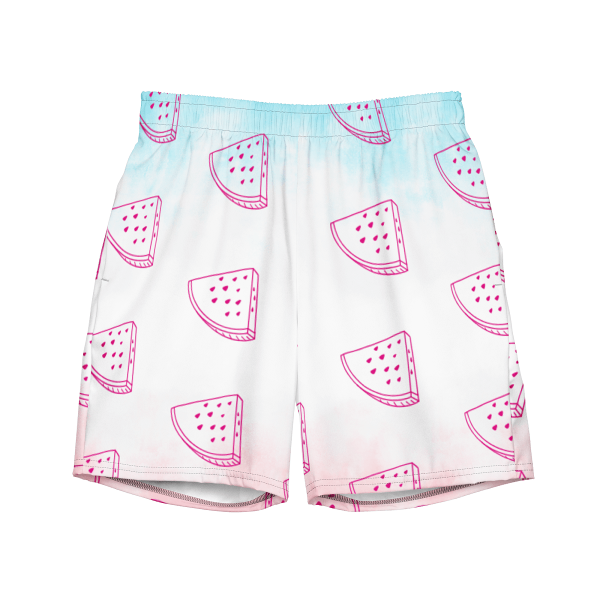 Men's 'Raining Melon' Swim Shorts - barkerclothing