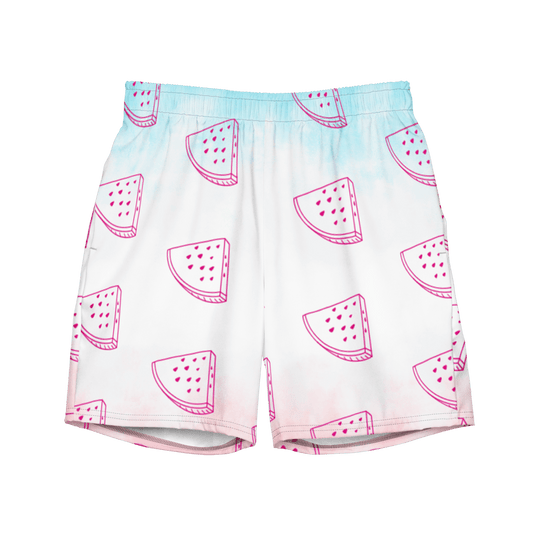 Men's 'Raining Melon' Swim Shorts - barkerclothing