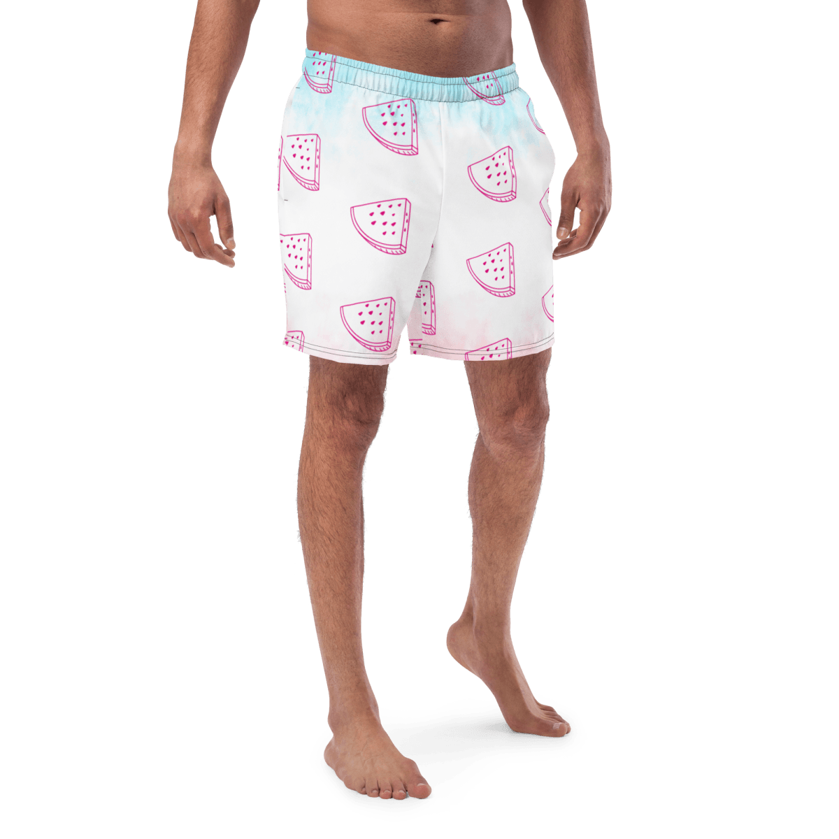 Men's 'Raining Melon' Swim Shorts - barkerclothing