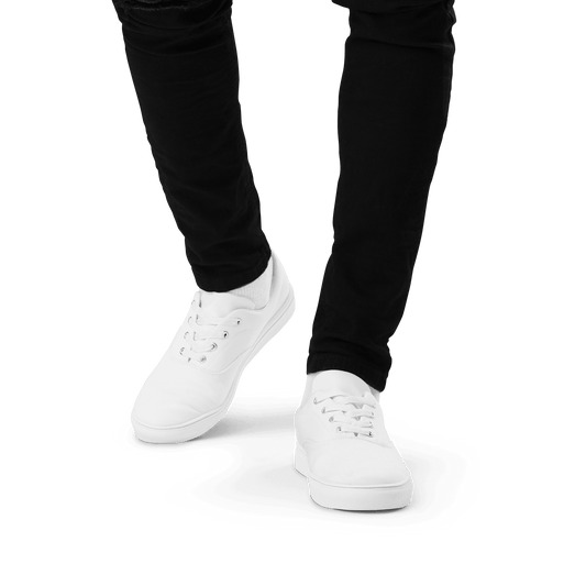 Men’s 'Simply Barker' Lace-Ups (White) - barkerclothing