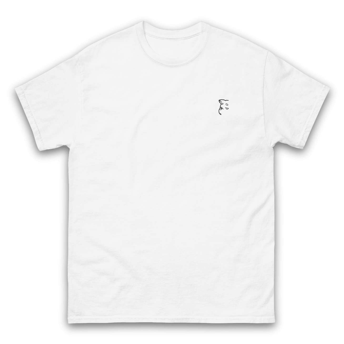 Men's 'Simply Barker' Tee (Black Embroidery) - barkerclothing