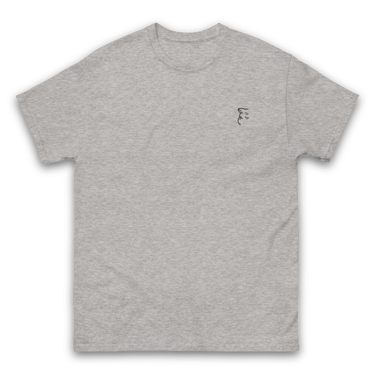 Men's 'Simply Barker' Tee (Black Embroidery) - barkerclothing