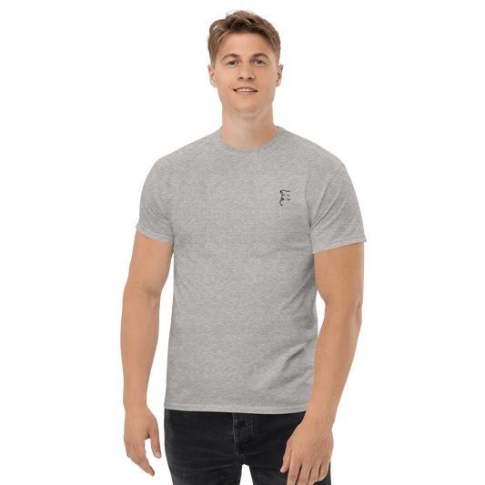 Men's 'Simply Barker' Tee (Black Embroidery) - barkerclothing