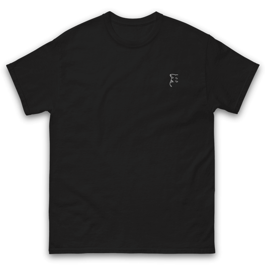 Men's 'Simply Barker' Tee (White Embroidery) - barkerclothing