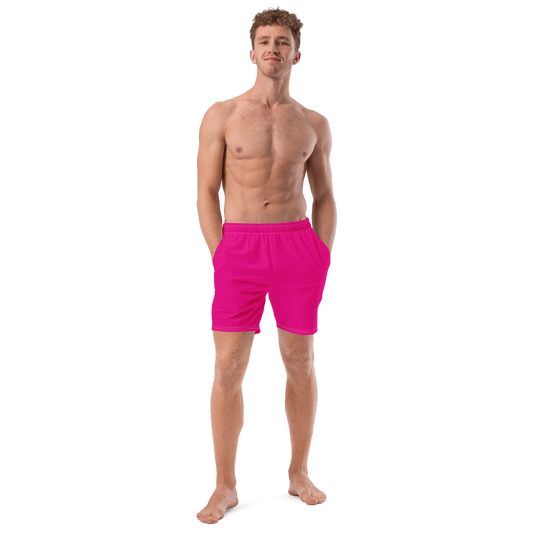 Men's Swim Shorts (Pink) - barkerclothing