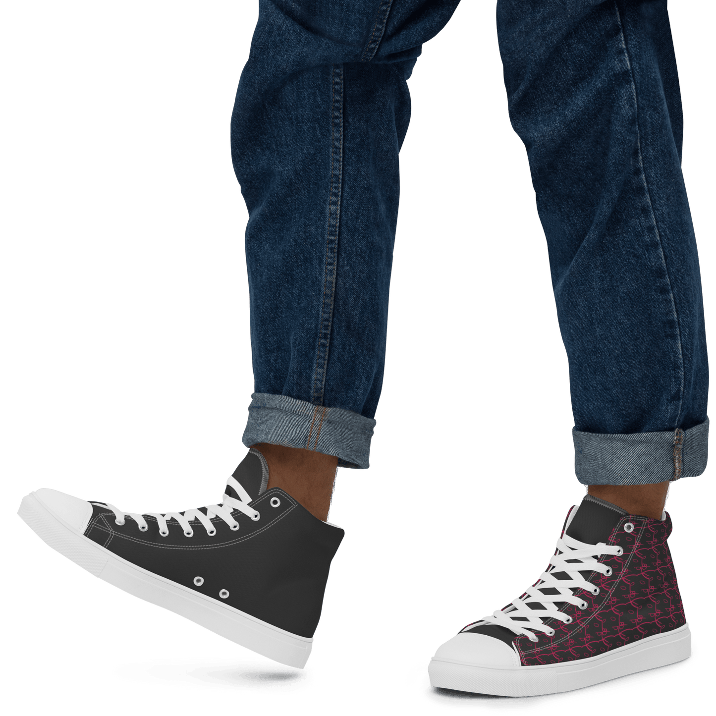 Men’s 'Where's Barker?' High Tops - barkerclothing