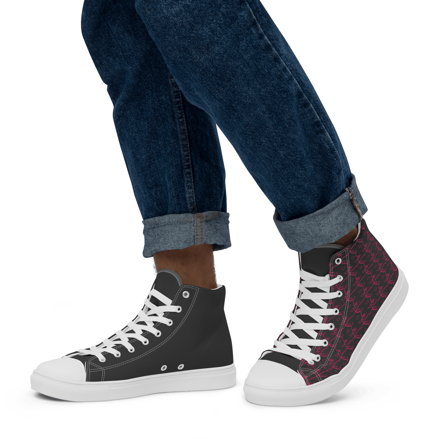 Men’s 'Where's Barker?' High Tops - barkerclothing