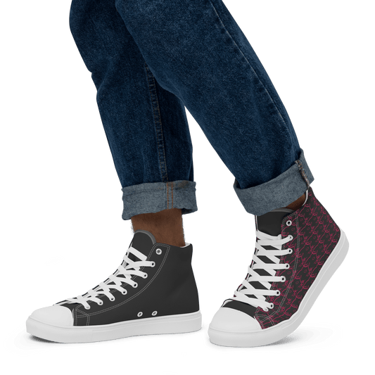 Men’s 'Where's Barker?' High Tops - barkerclothing