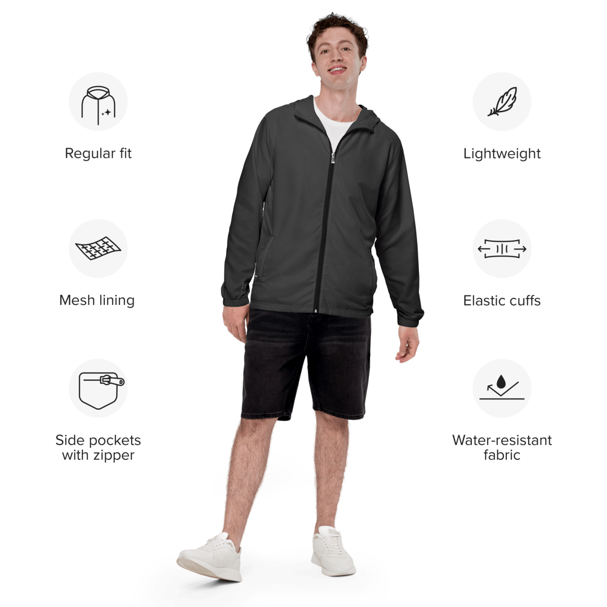 Men’s Windbreaker (Eclipse) - barkerclothing