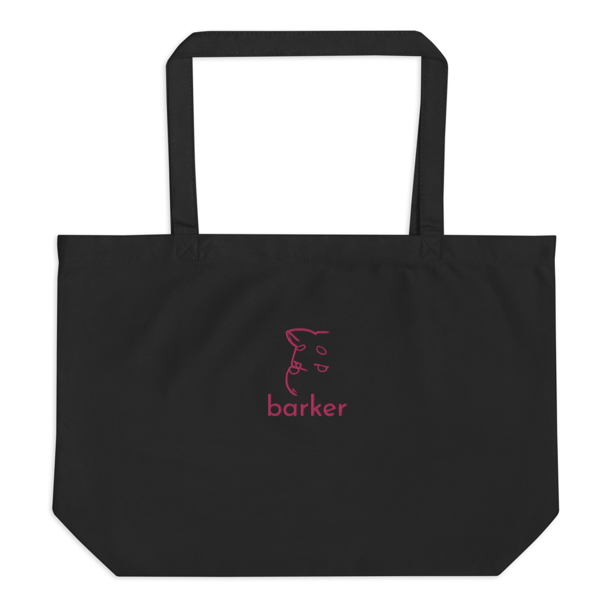 Pink Transparent Top Handle Tote Bag