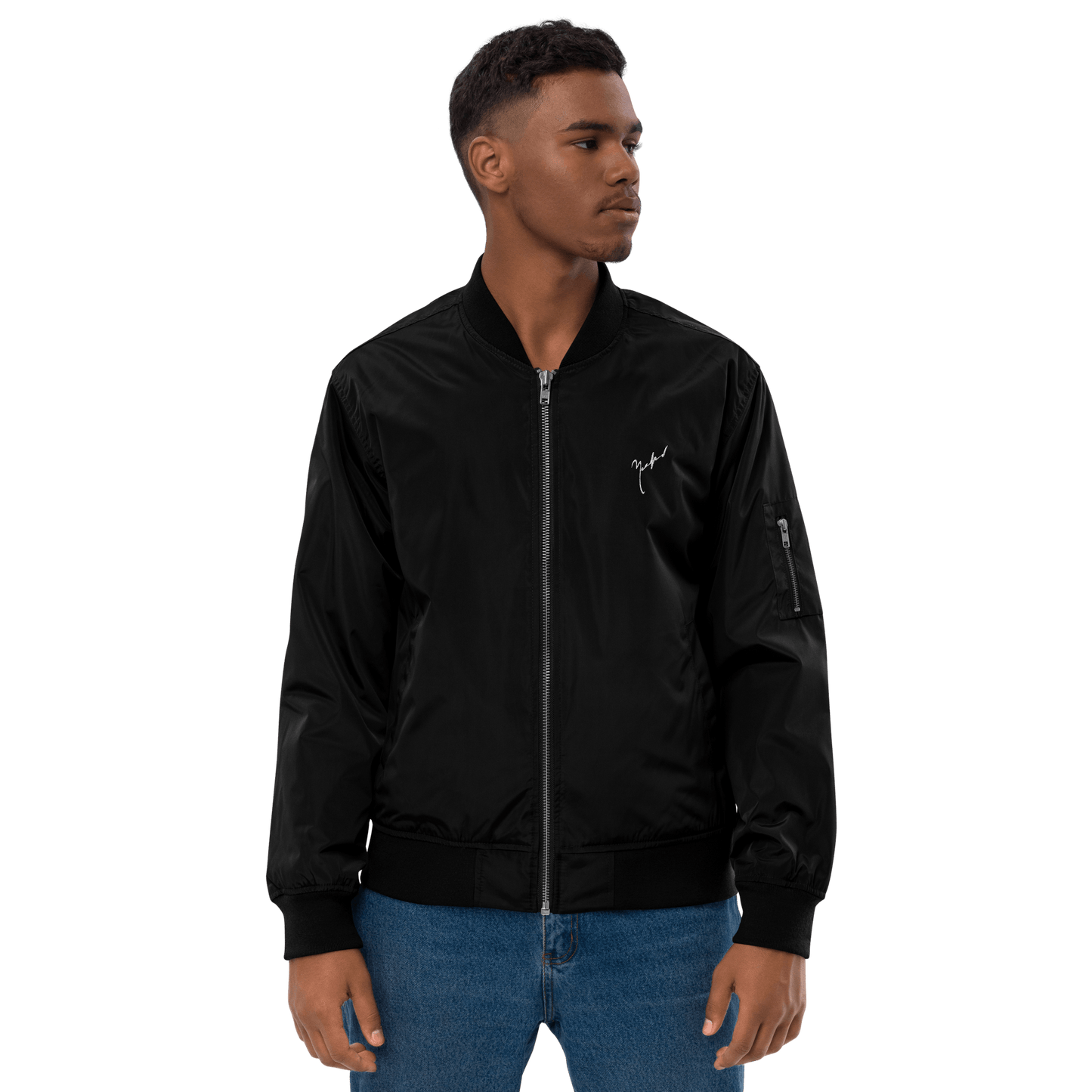 Premium Recycled 'Signature' Bomber Jacket - barkerclothing
