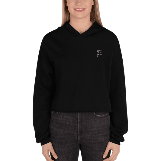 'Simply Barker' Crop Hoodie - barkerclothing