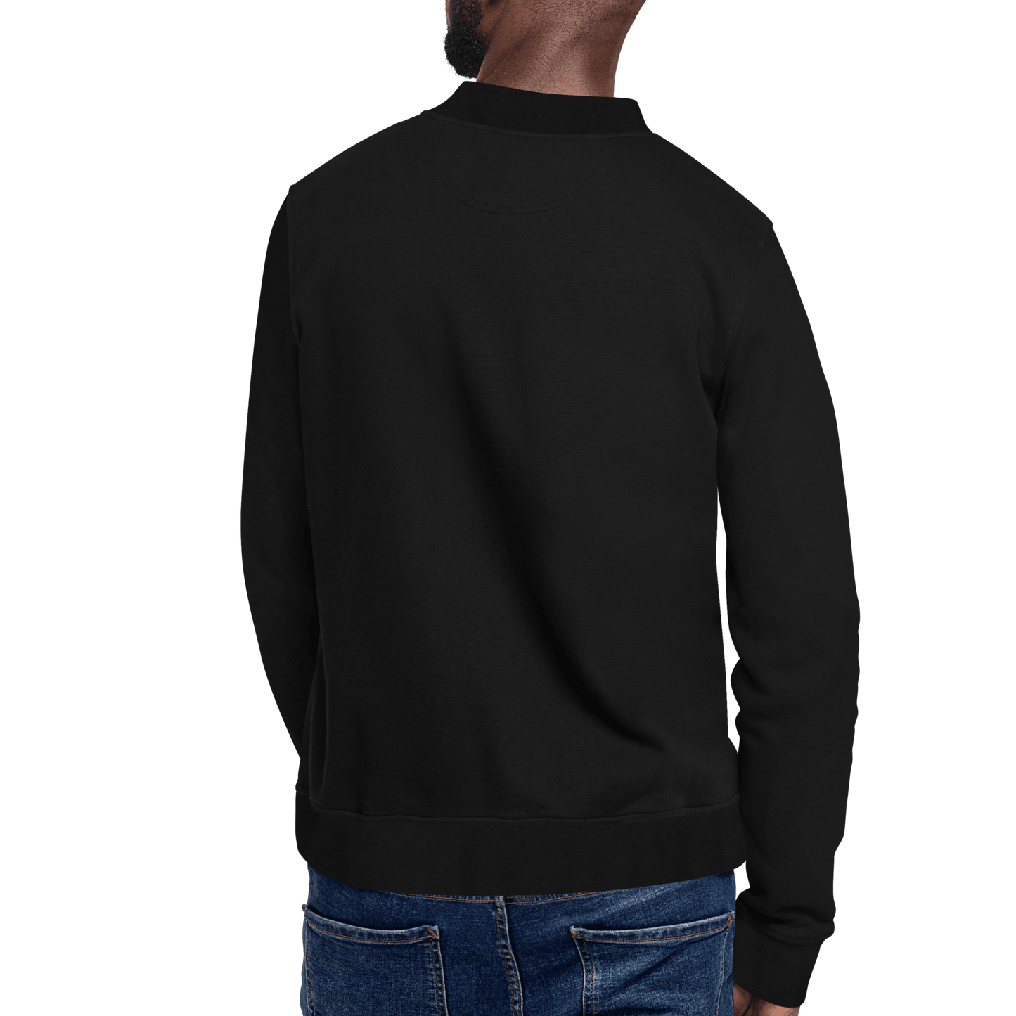 'Simply Barker' Embroidered Champion Bomber Jacket - barkerclothing